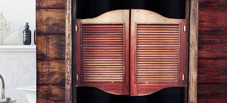 Installing Saloon Door Hinges in North Fort Myers, FL
