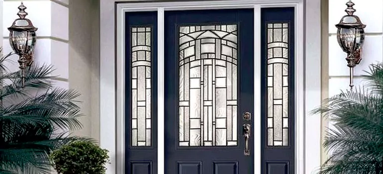 Stained Glass Door Panels in North Fort Myers, FL